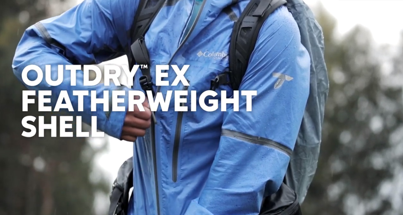 outdry ex featherweight shell jacket