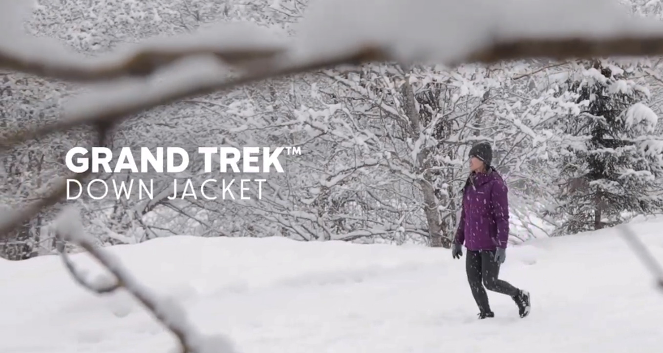 Waterproof & Breathable Columbia Women's Grand Trek Down Jacket 